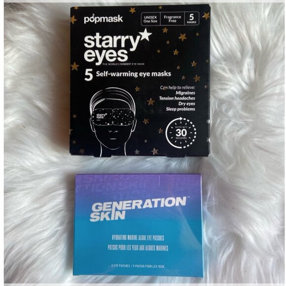 Popmask Starry 5 Self Warming Eye Mask & Generation Skin‎ Hydrating Eye Patches - Picture 1 of 3